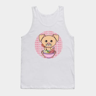 All I Need is ramen and dogs, ramen and dogs, ramen and dogs lover Tank Top